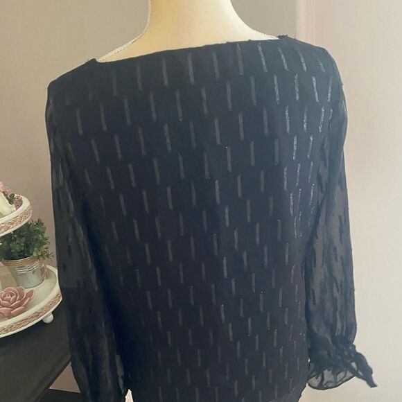 ❤️EUC Banana Republic Black Blouse (size small)❤️ - Picture 5 of 7